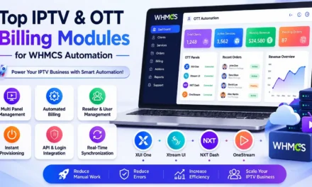 Top IPTV & OTT Billing Modules for WHMCS Automation