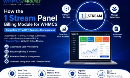 How 1 Stream Panel WHMCS Billing Modules Save Time and Reduce Manual Work